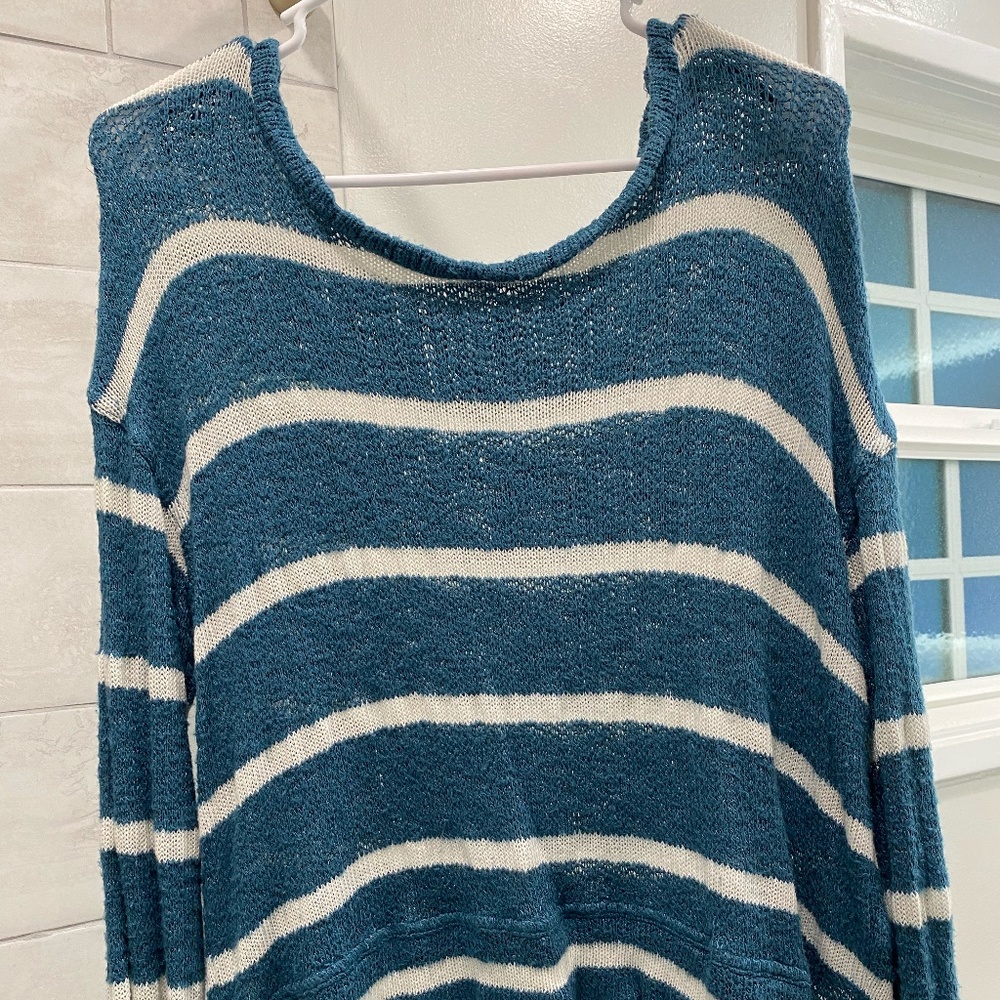 Lightweight striped sweater